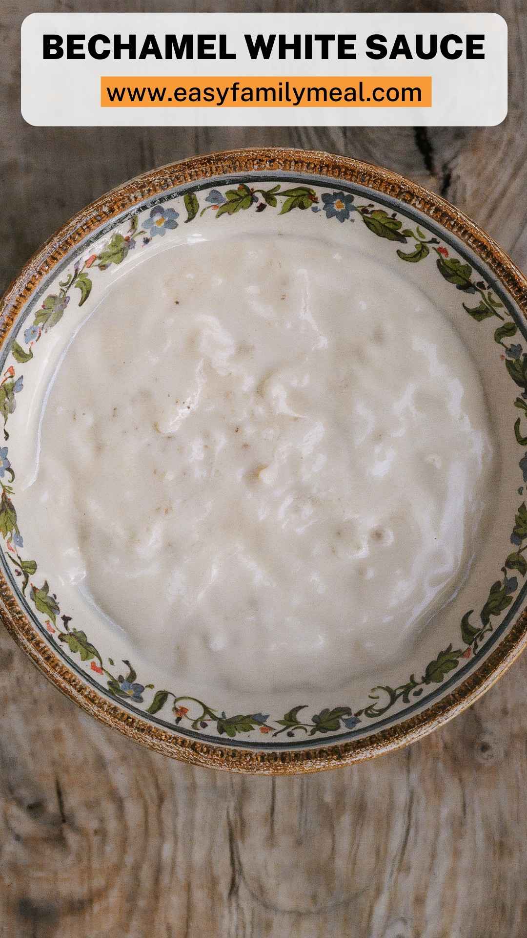 Bechamel White Sauce – Easy Family Meal