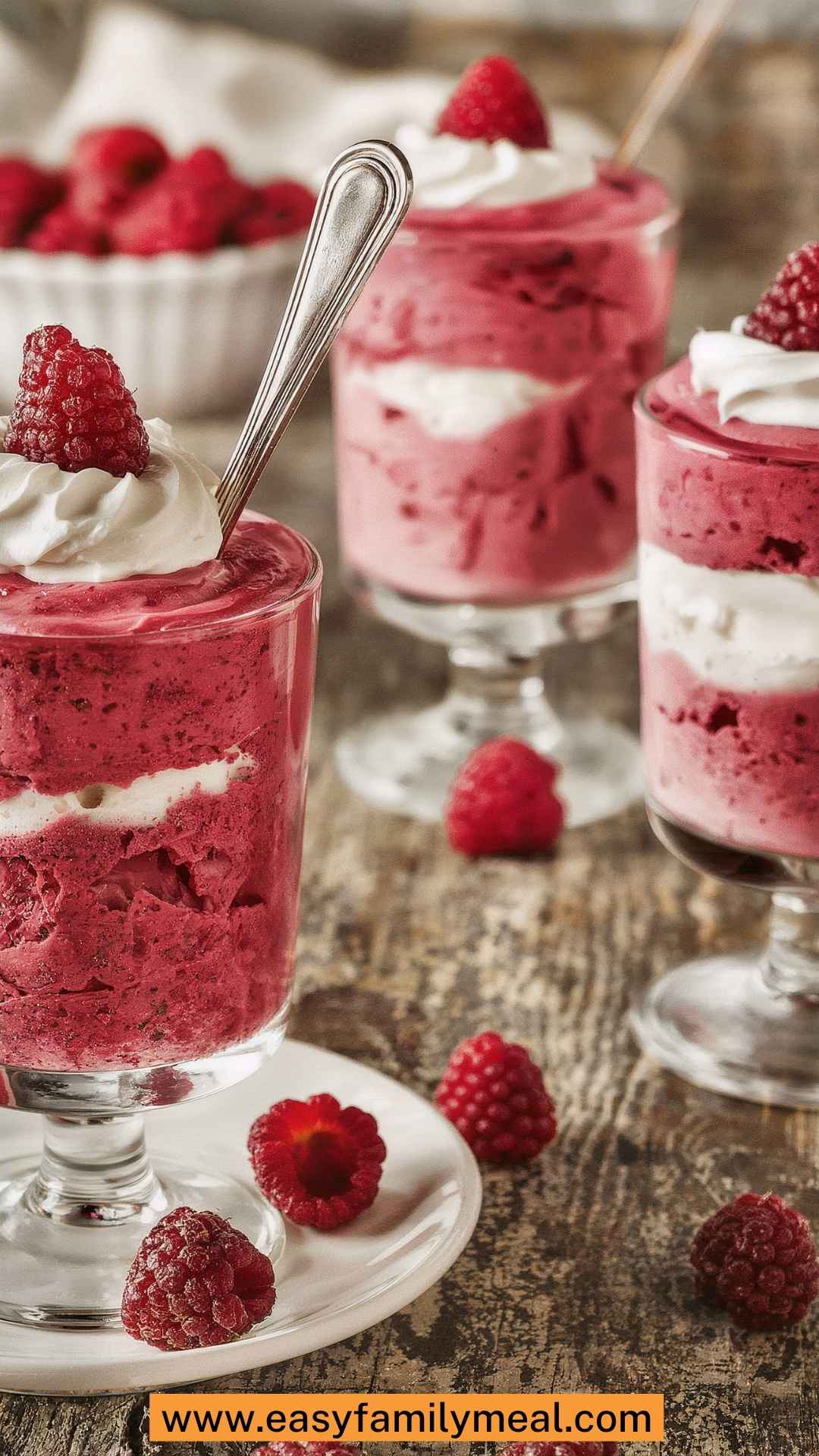 Best Light and Easy Five-Minute Fruit Mousse Dessert Recipe