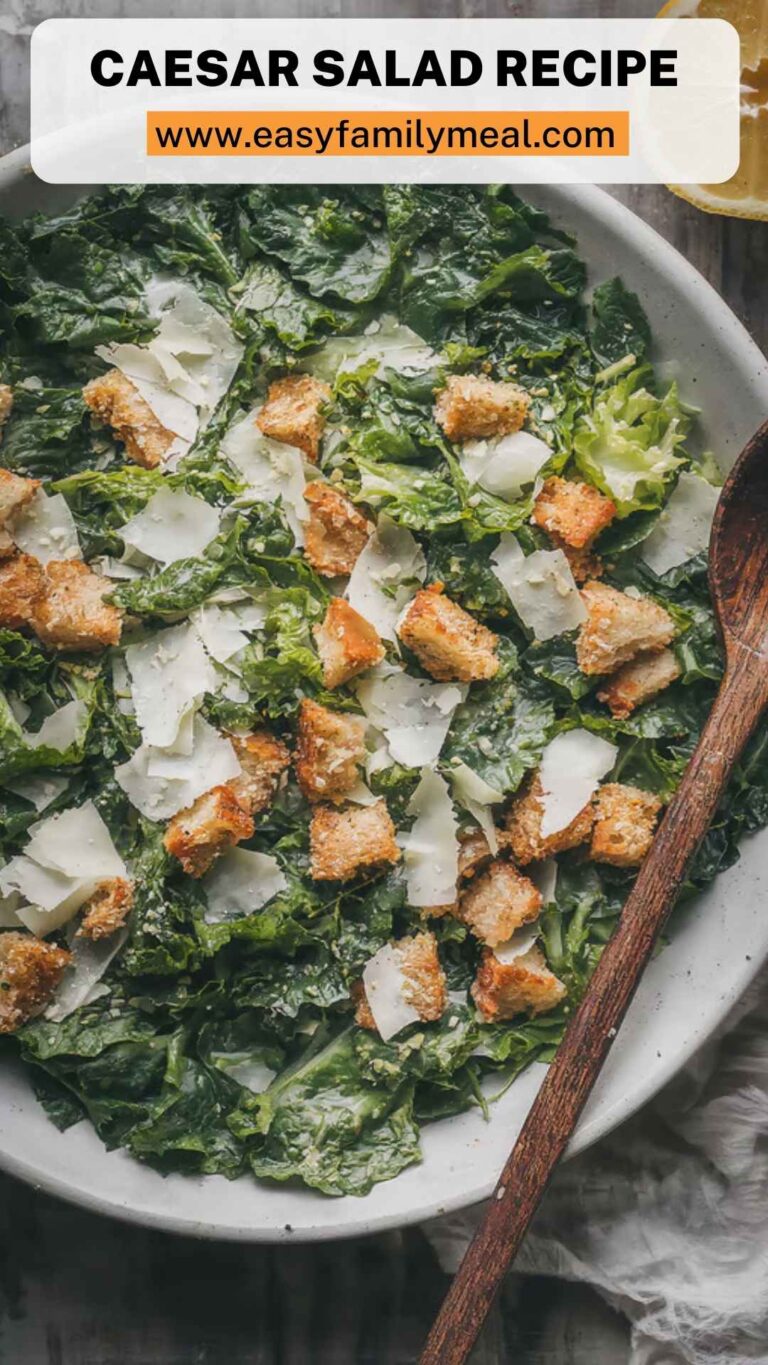 Caesar Salad Recipe – Easy Family Meal