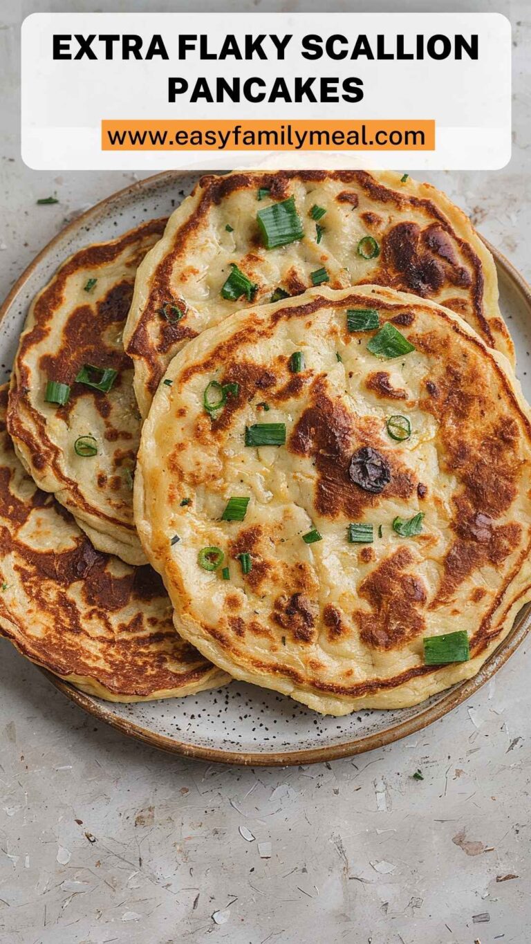 Extra Flaky Scallion Pancakes – Easy Family Meal