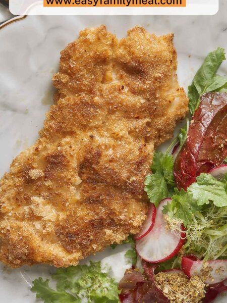 Fried Breaded Chicken Cutlets Recipe