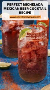 Perfect Michelada Mexican Beer Cocktail Recipe