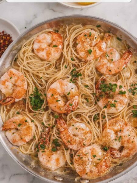 Shrimp Scampi Pasta