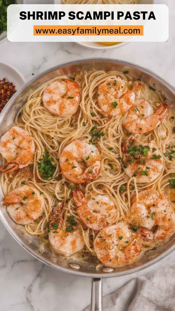 Shrimp Scampi Pasta