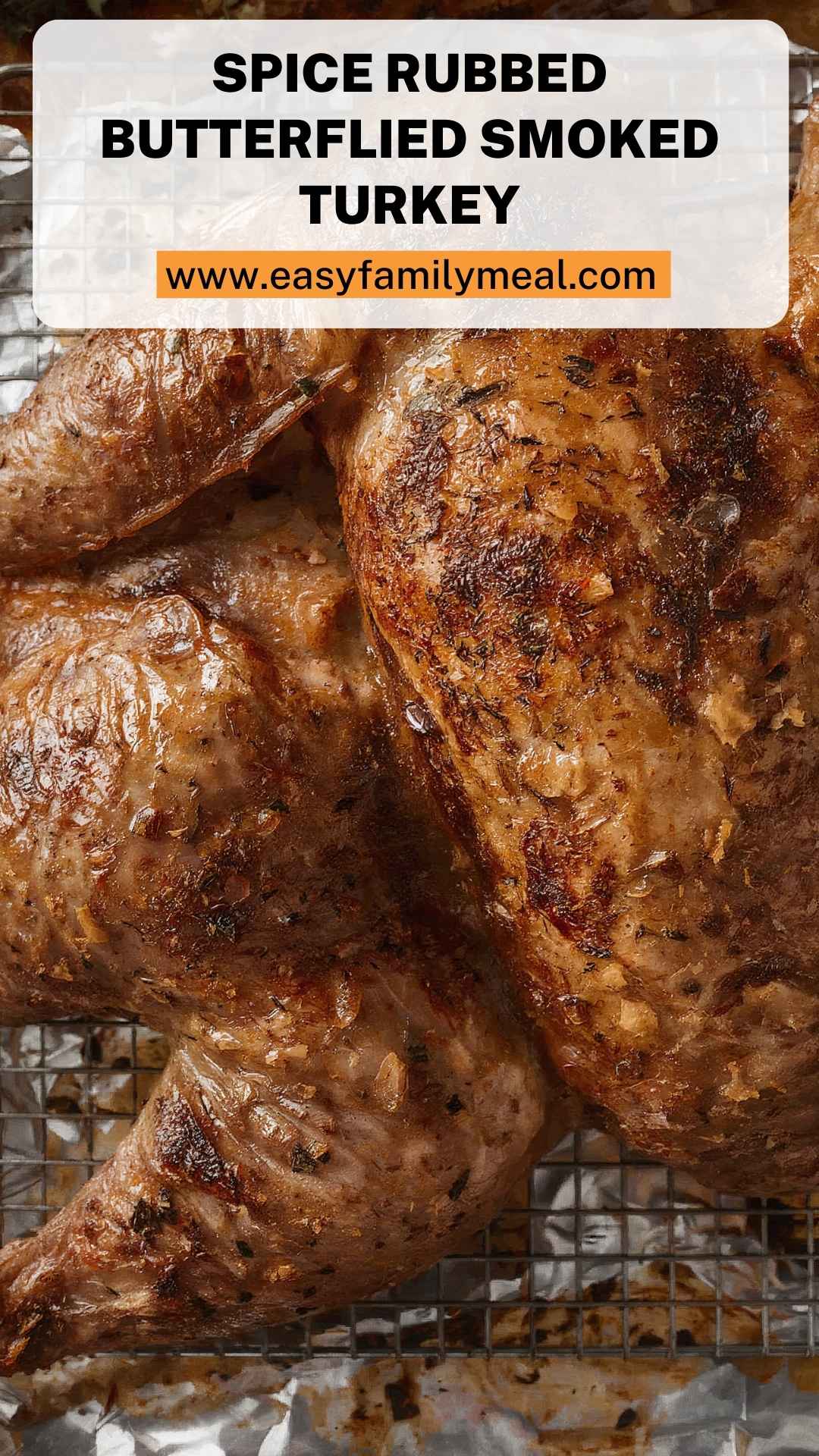 Spice Rubbed Butterflied Smoked Turkey Spice Rubbed Butterflied Smoked Turkey