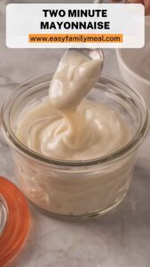 Two Minute Mayonnaise