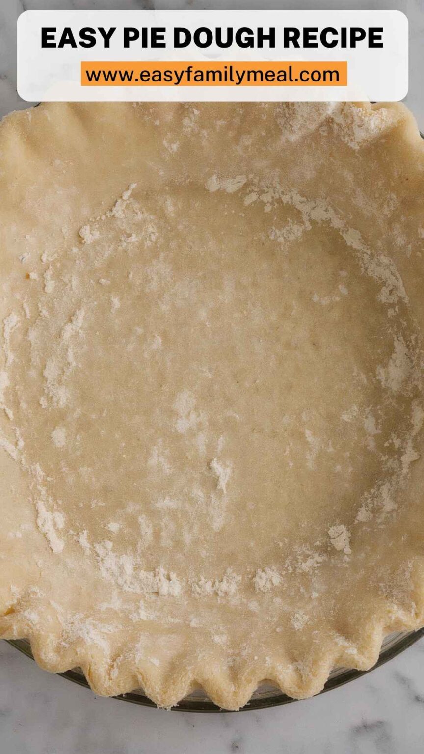 Easy Pie Dough Recipe Easy Family Meal