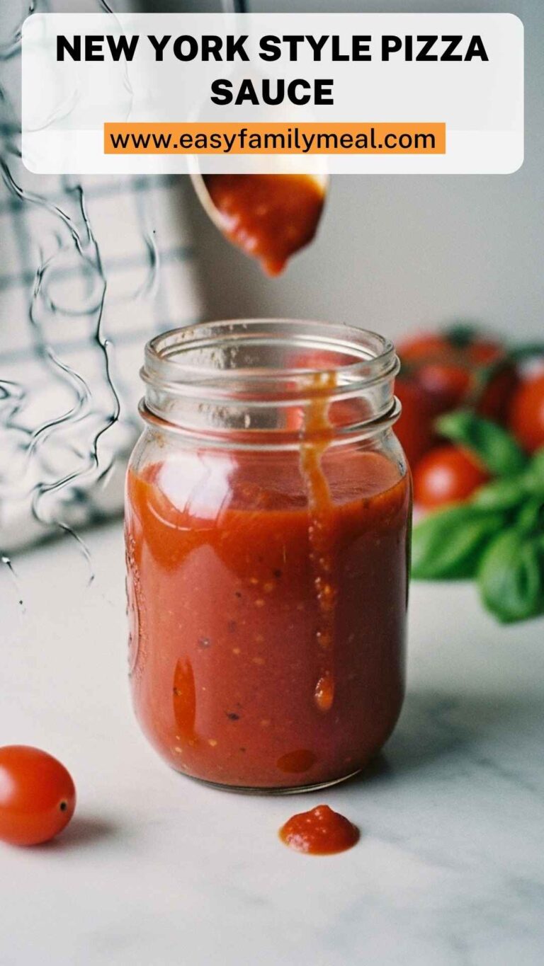 New York Style Pizza Sauce – Easy Family Meal