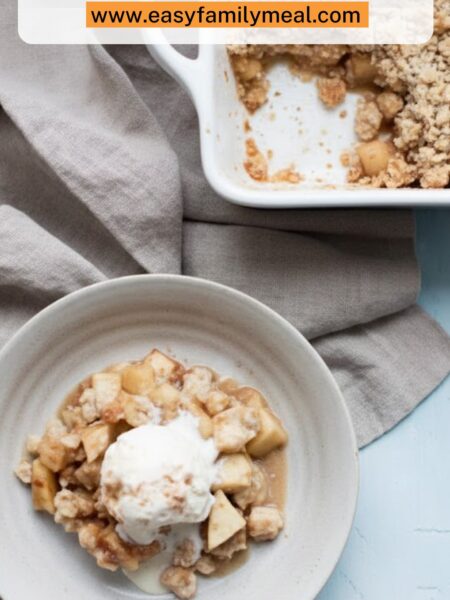 Apple Crisp With Quick Oats Recipe