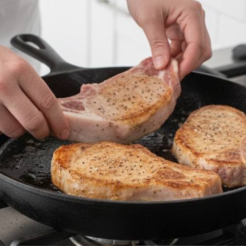 Step 1: Preparation of Pork Chops