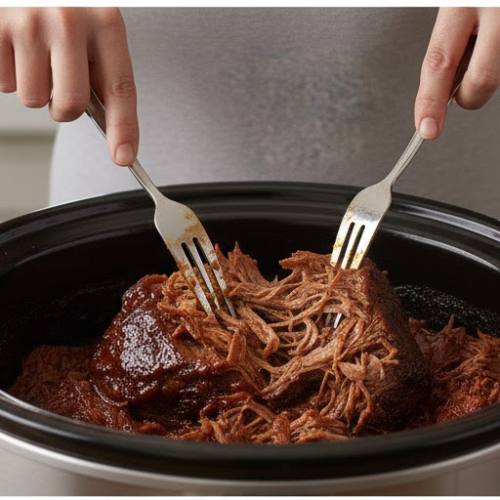 Step 5: Shred the Beef