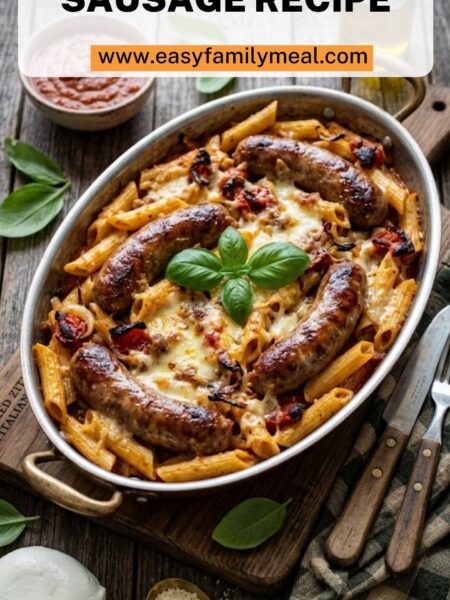 Baked Ziti Sausage Recipe