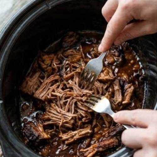 Step 5: Shred and Finish Cooking Step 5: Shred and Finish Cooking