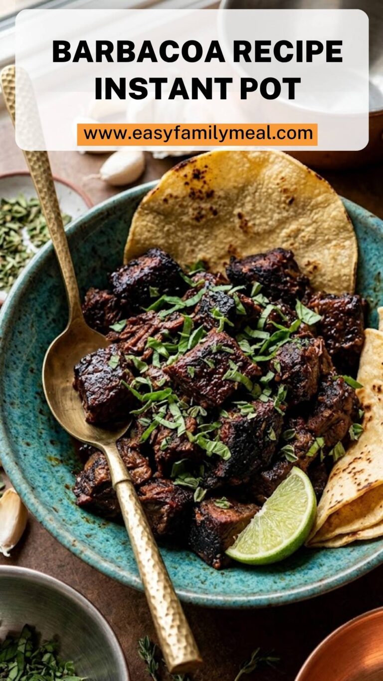 Barbacoa Recipe Instant Pot – Easy Family Meal