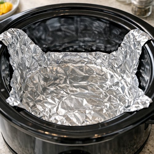 Step 1: Prepare Your Slow Cooker with Foil