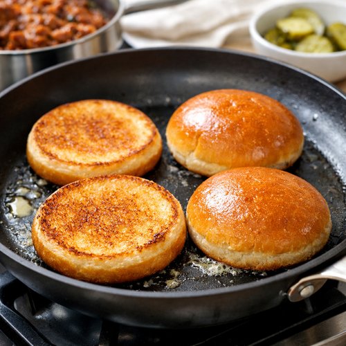 Step 7: Toast the Buns and Assemble