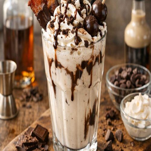 Boozy Milkshake Recipe Emulsification Technique