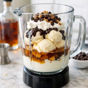 Boozy Milkshake Recipe Emulsification Technique step 2
