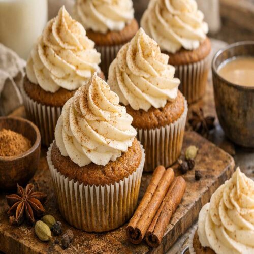Chai Cupcakes Recipe