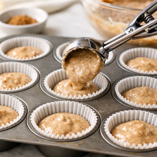 Step 10: Fill Liners and Bake