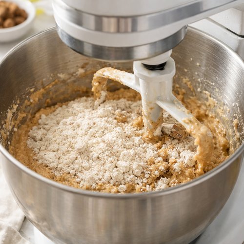 Step 8: Add Dry Ingredients (Here's Where Most People Mess Up)