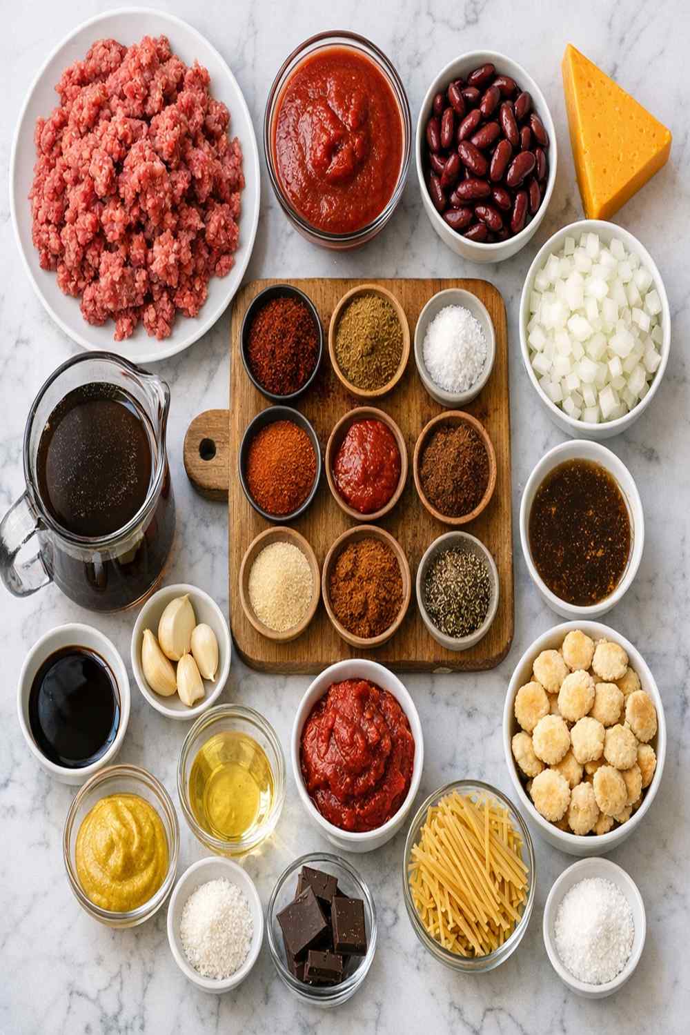 Cincinnati Chili Recipe ingredients