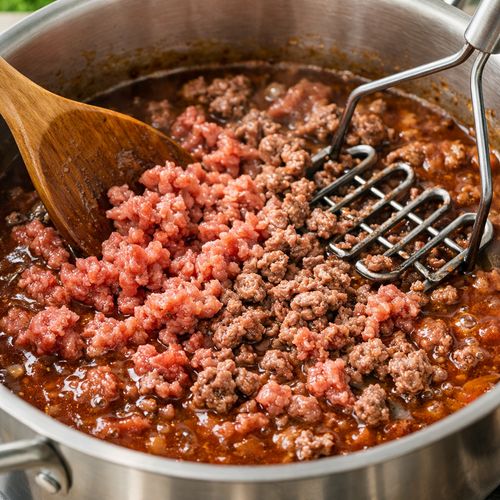 Step 4: Brown and Add Your Meat