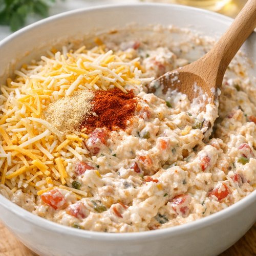 Step 3: Add the Cheese and Aromatics