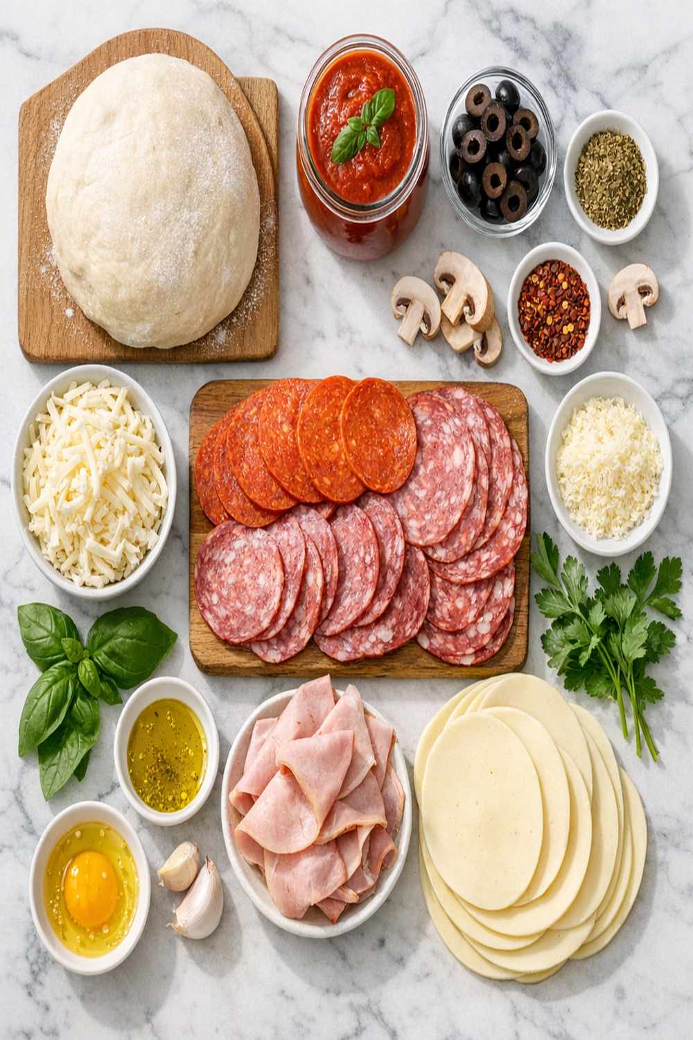 Stromboli Recipe ingredients