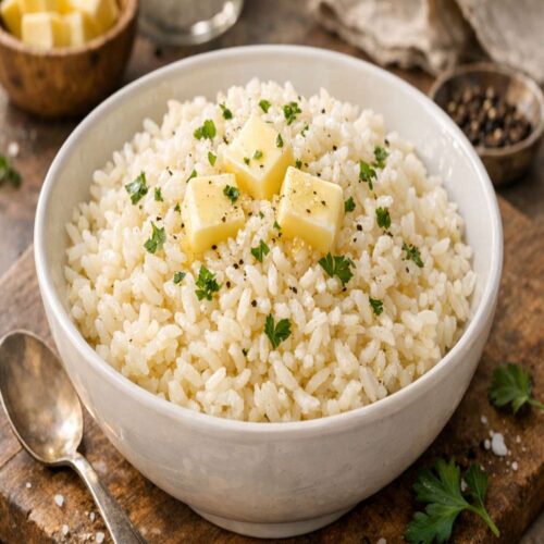 Garlic Butter Rice Recipe