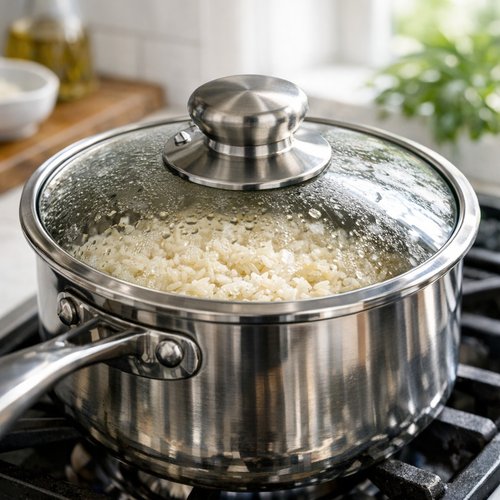 Step 5: Cook Low and Slow Until Liquid Absorbs