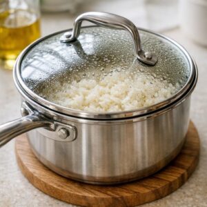 Garlic Butter Rice Recipe step 6