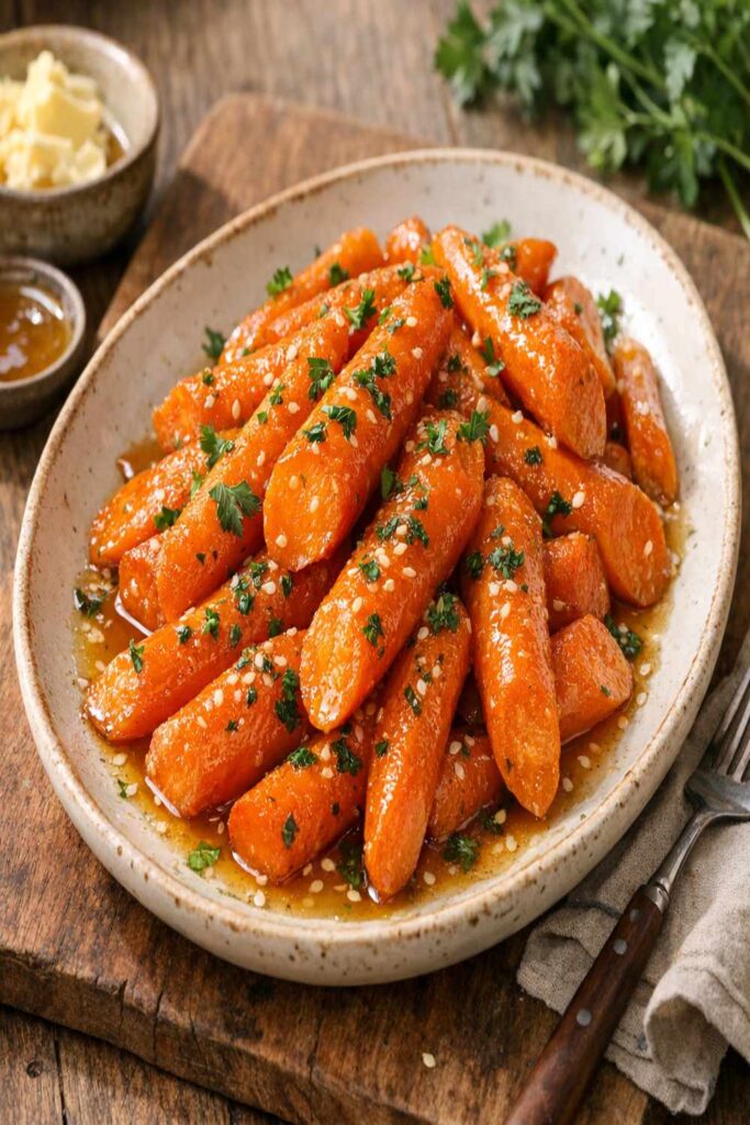 Honey Butter Carrots Recipe