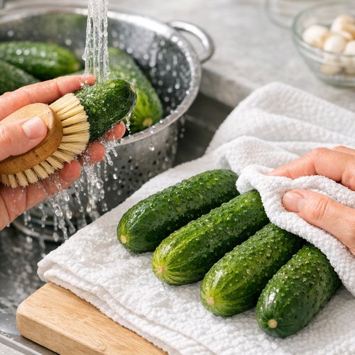 Step 1: Prepare Your Cucumbers Properly