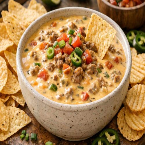 Velveeta Sausage Cheese Dip Recipe