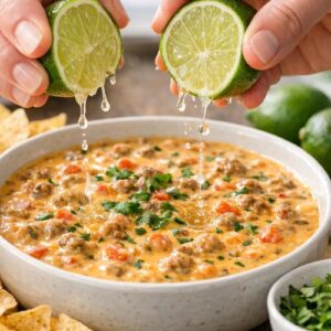 Velveeta Sausage Cheese Dip Recipe step 6