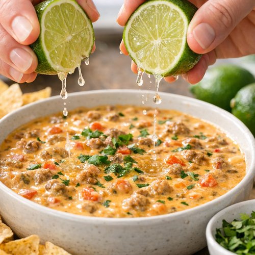Step 6: Finish with Fresh Lime and Serve