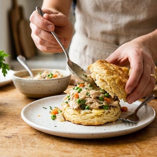 Step 6: Layer Your Proteins, Vegetables, and Herbs