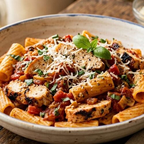 Chicken Marinara Pasta Recipe
